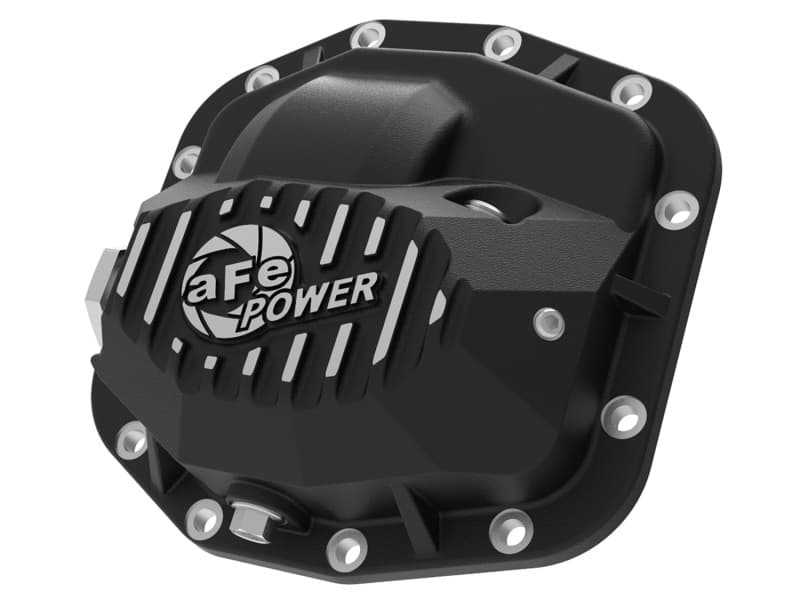 aFe Power Front Differential Cover for Chevy C6 Cast Aluminum with Sight Glass