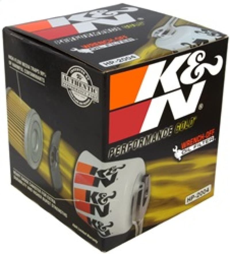 K&N Engineering Oil Filter with Welded Hex Nut for Quick Removal - Image 4