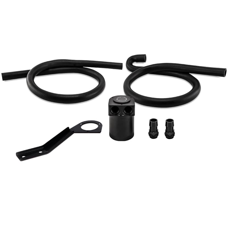 Mishimoto Baffled Oil Catch Can Kit for BMW N54 with Bronze Filter and CNC Lid - Image 3