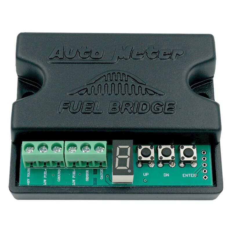 AutoMeter Fuel Bridge for Any Vehicle with Triple Push Button & LED Display - Image 2