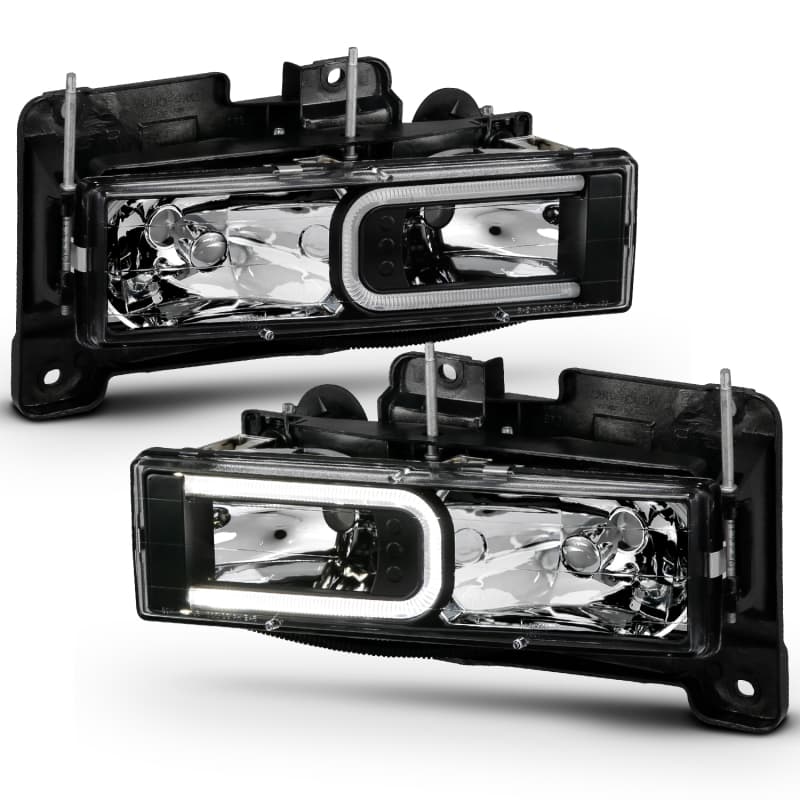 ANZO Crystal Headlights for Chevy C6 100% Street Legal - Image 3