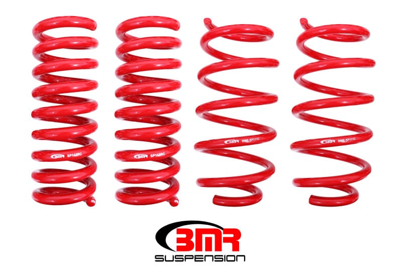 BMR Suspension Lowering Springs for Dodge Challenger Chrome Silicon High-Tensile