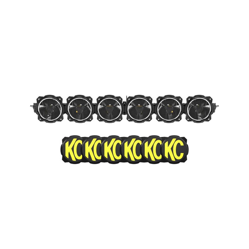 KC HiLiTES Gravity Titan LED Light Bar with Titan Core 3-Source Optics