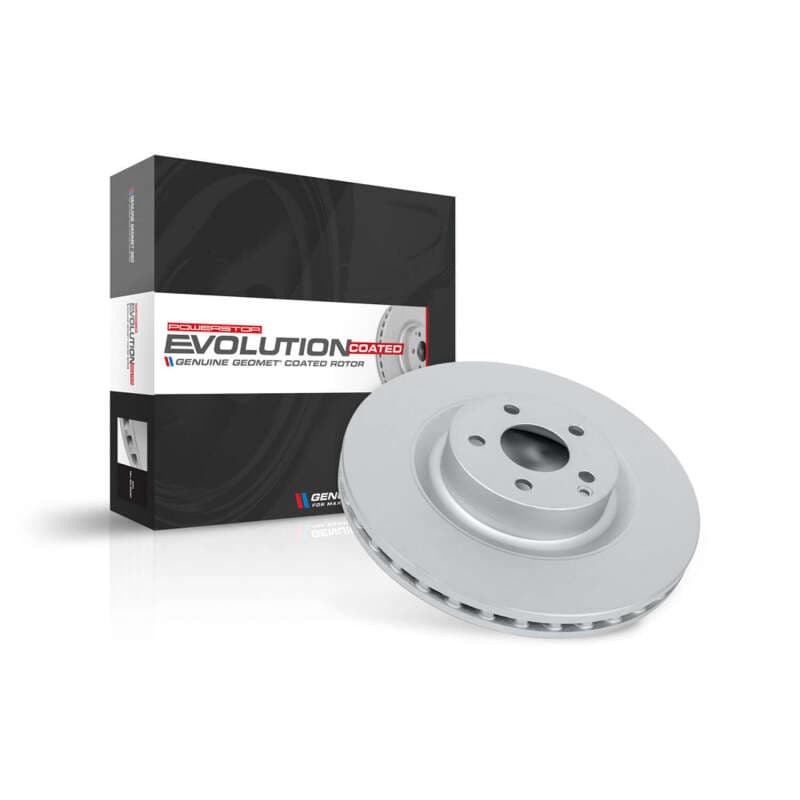 PowerStop Evolution Coated Rotor for Chevy C6 Genuine GEOMET 360 Rust Protection - Image 4