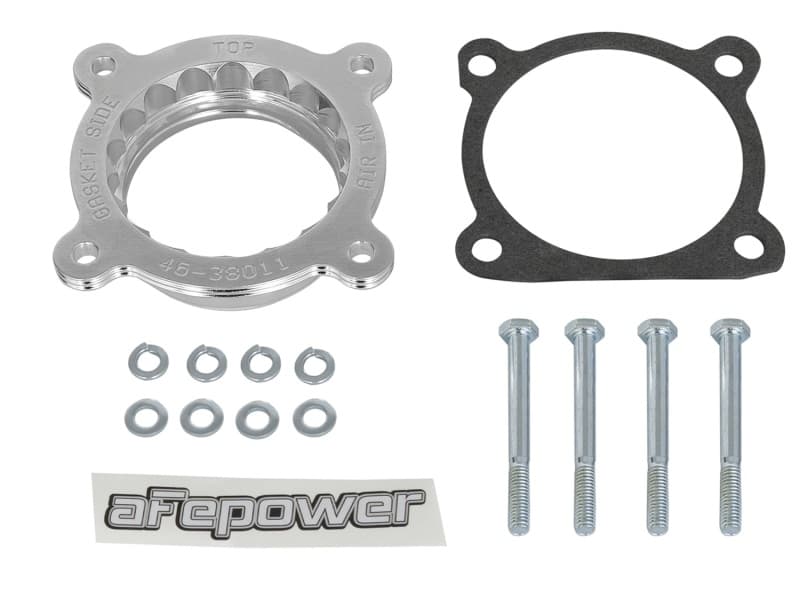 aFe Silver Bullet Throttle Body Spacer for Improved Airflow T-6061 Billet Alu... - Image 5