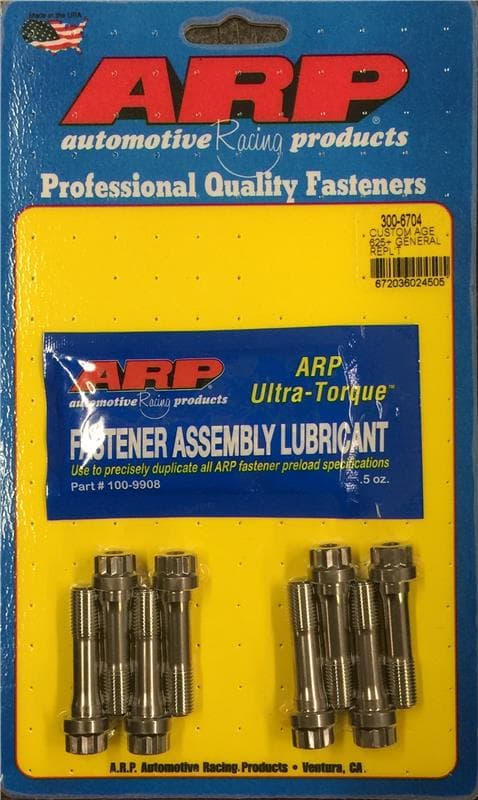ARP Rod Bolt Kit Custom Age625+ General Replacement