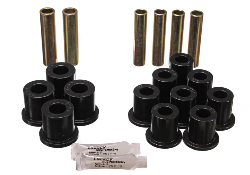 Energy Suspension Spring/Shackle Bush Black Hyper-Flex Polyurethane for Cars ... - Image 4