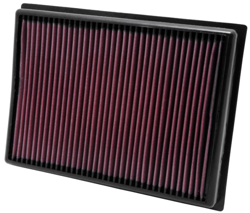 K&N Engineering Drop-In Air Filter Washable Reusable High-Flow for Multiple V...