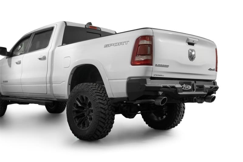 Addictive Desert Designs Rear Bumper for Truck Steel Bolt-On Black Label - Image 2