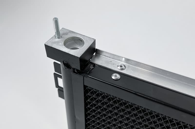 CSF Oil Cooler 1-Row 32mm Microtube for Factory Fitment with Rock Guard - Image 5