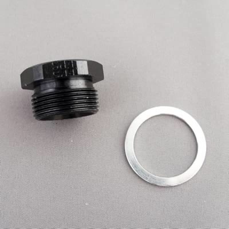 Fragola Inlet Plug 7/8-20 Thread Black