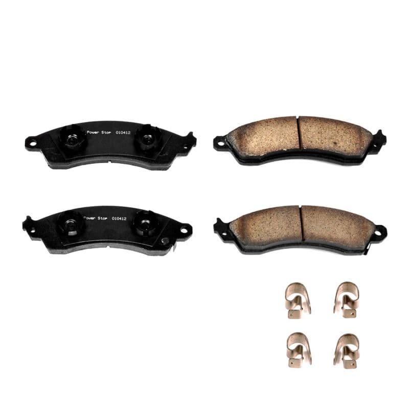 PowerStop Z17 Evolution Plus Ceramic Brake Pads with Hardware