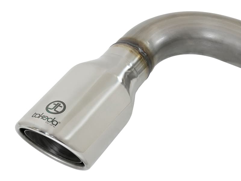 aFe Exhaust Axle-Back for Elantra GT Sport Stainless Steel Dual 4" Tips - Image 2