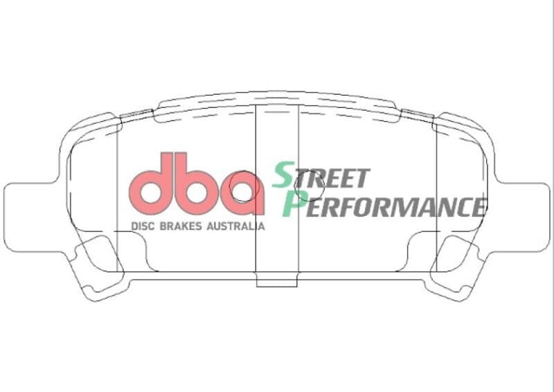 DBA SP500 Brake Pads for Daily Driver & Performance Vehicles Low Dust - Image 3