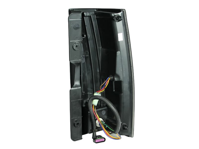 ANZO LED Taillight Assembly for Chevy C6 Clear Lens Chrome Housing Pair - Image 5