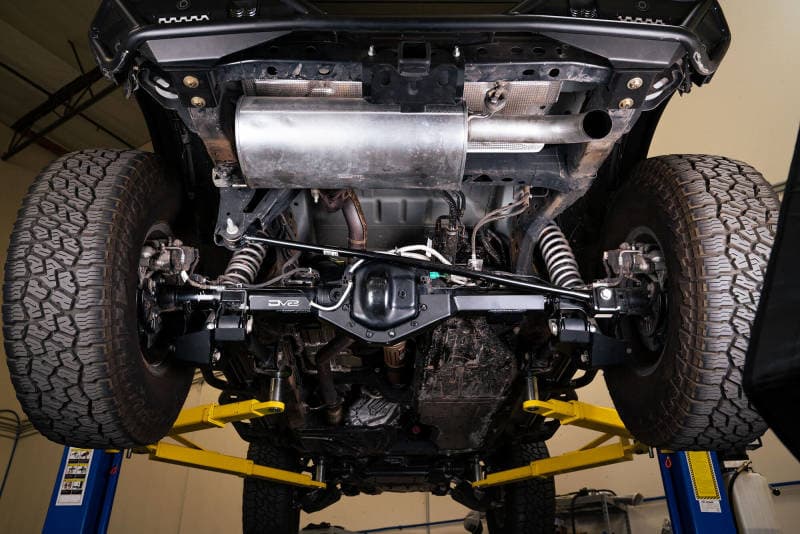 DV8 Offroad Rear Diff Skid Plate for Bronco Full-Length Steel Protection SPBR-03 - Image 2