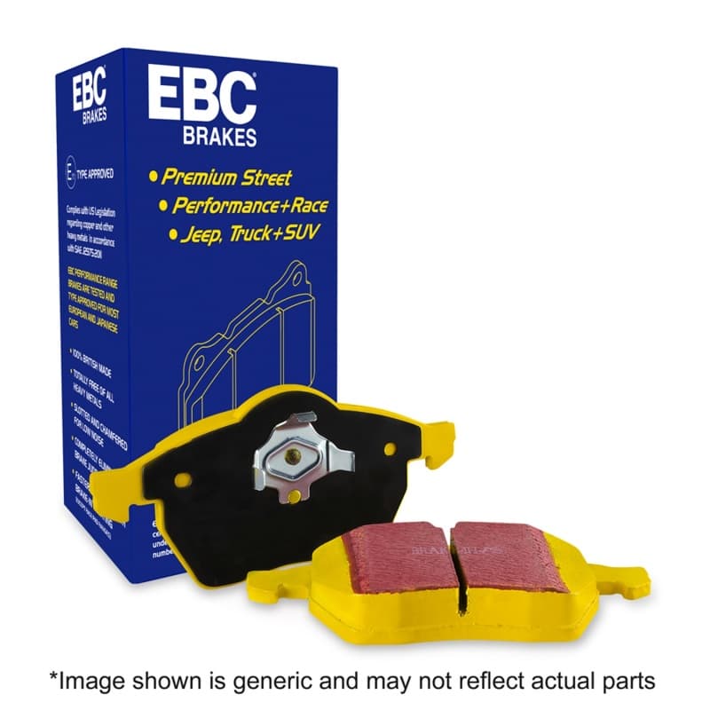 EBC Brake Pad Set for Chevy C6 6-Piston Yellowstuff - Image 5