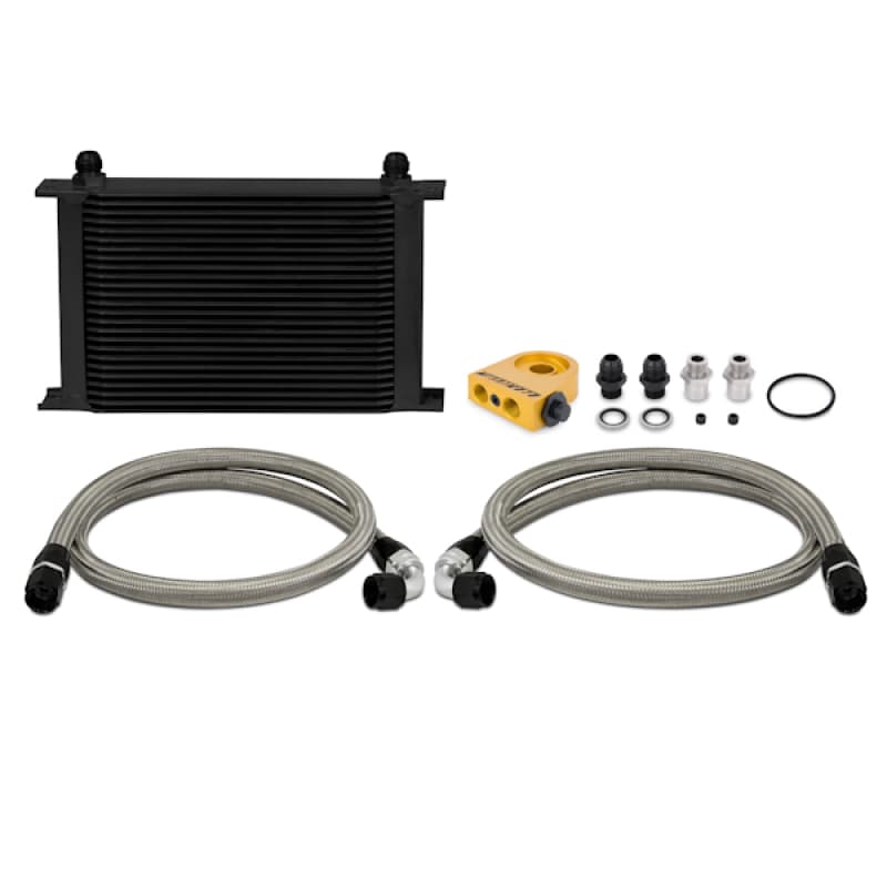 Mishimoto Oil Cooler Kit Universal 25-Row with Thermostatic Sandwich Plate