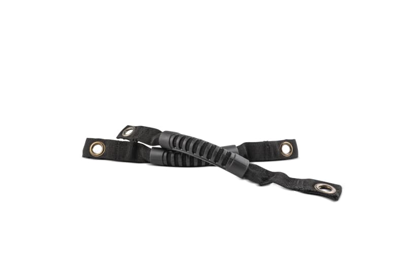 Body Armor 4x4 Grab Handles for Jeep Wrangler Durable Nylon Webbing Steel Gro... - Image 2