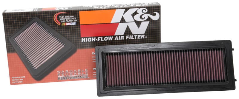 K&N Engineering Drop-In Air Filter High-Flow Washable Reusable Cotton Media - Image 5