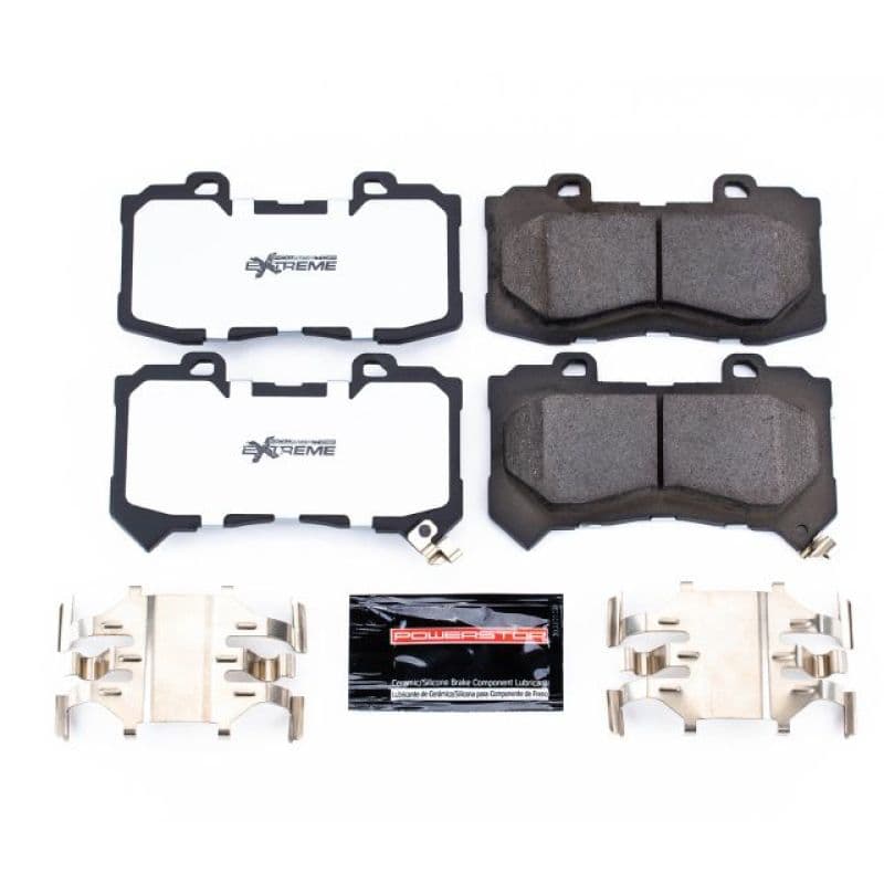 PowerStop Z36 Ceramic Truck & Tow Brake Pads for Trucks & SUVs Low-Dust Carbo...