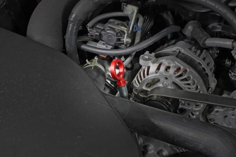 Perrin Performance Dipstick Handle Loop Style for Subaru WRX & BRZ/FR-S/86 Red - Image 5