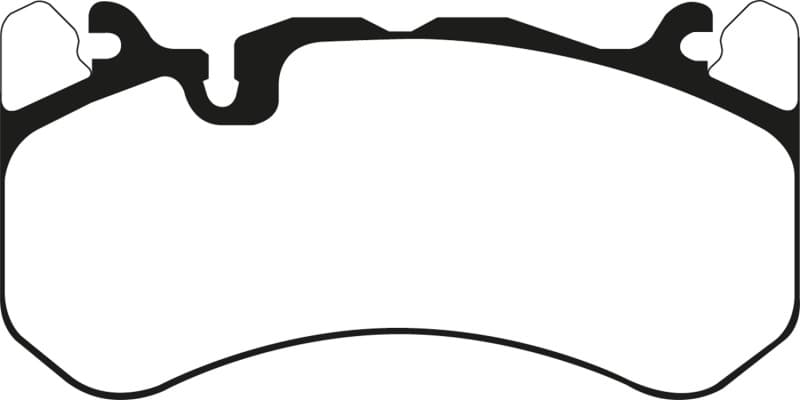 EBC Redstuff Ceramic Brake Pads for High HP Imports Low Dust Set