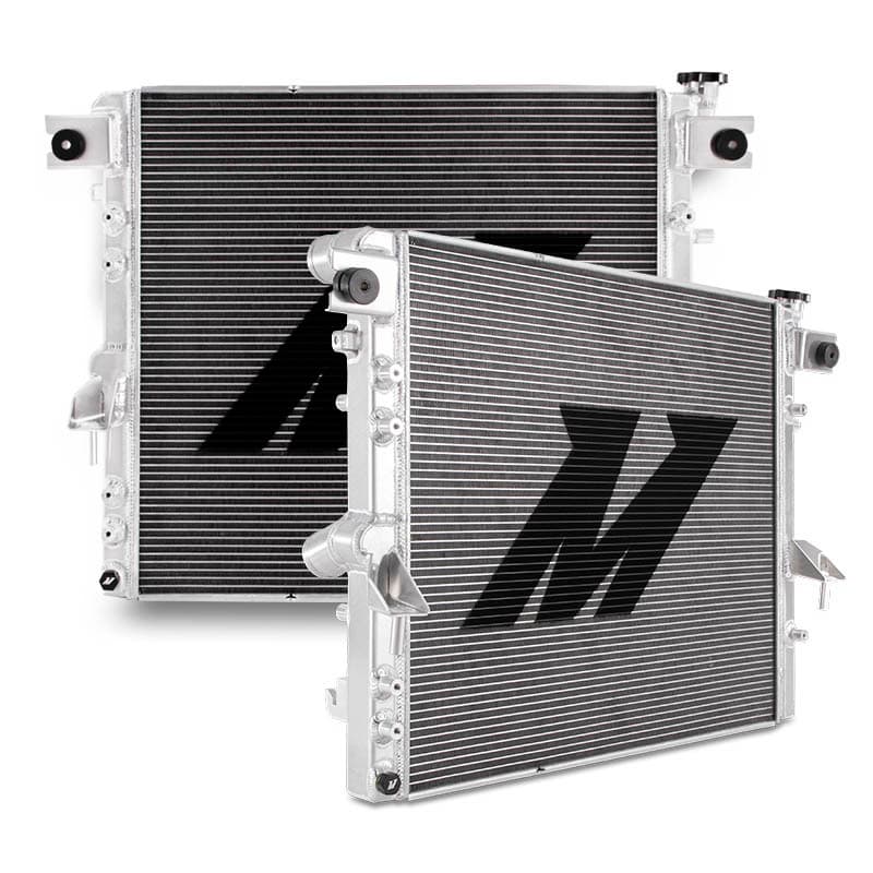 Mishimoto Aluminum Radiator for Jeep Wrangler JK HEMI 18% Larger Core Volume