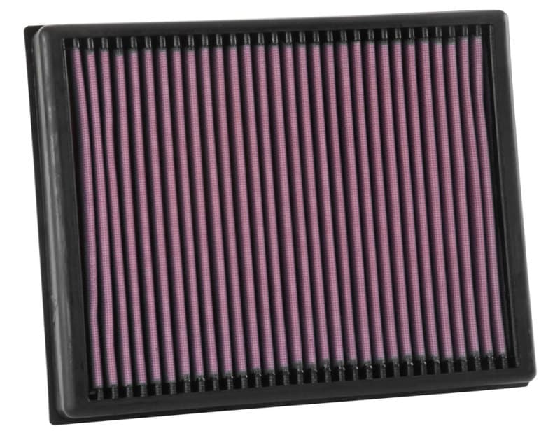 K&N Engineering Drop-In High-Flow Air Filter Reusable Washable Cotton Media - Image 2