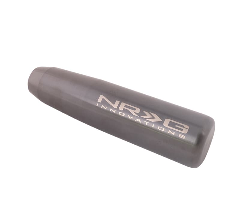 NRG Short Shifter Knob Universal 5in Heavy Weight 1.27lbs Black Chrome - Image 4
