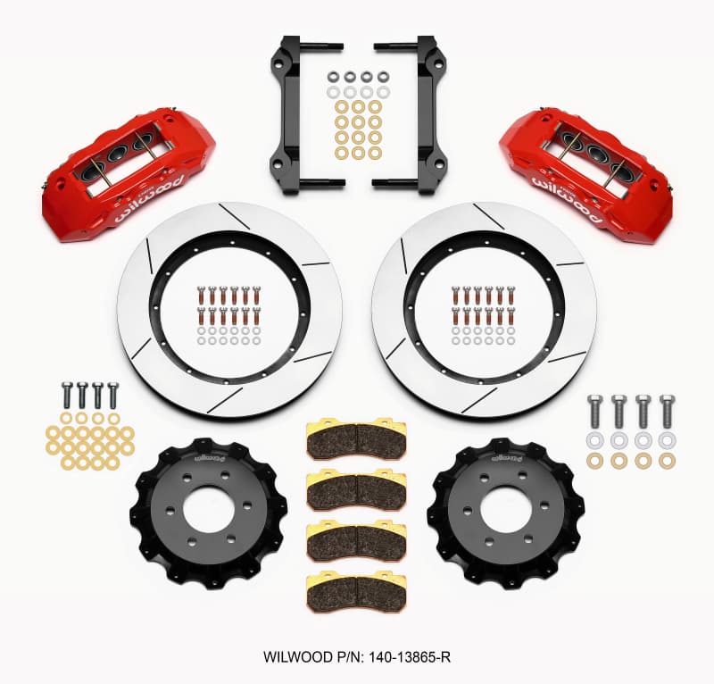 Wilwood TX6R 6-Piston Brake Kit for Truck SUV with 15-16" GT-60 Rotors