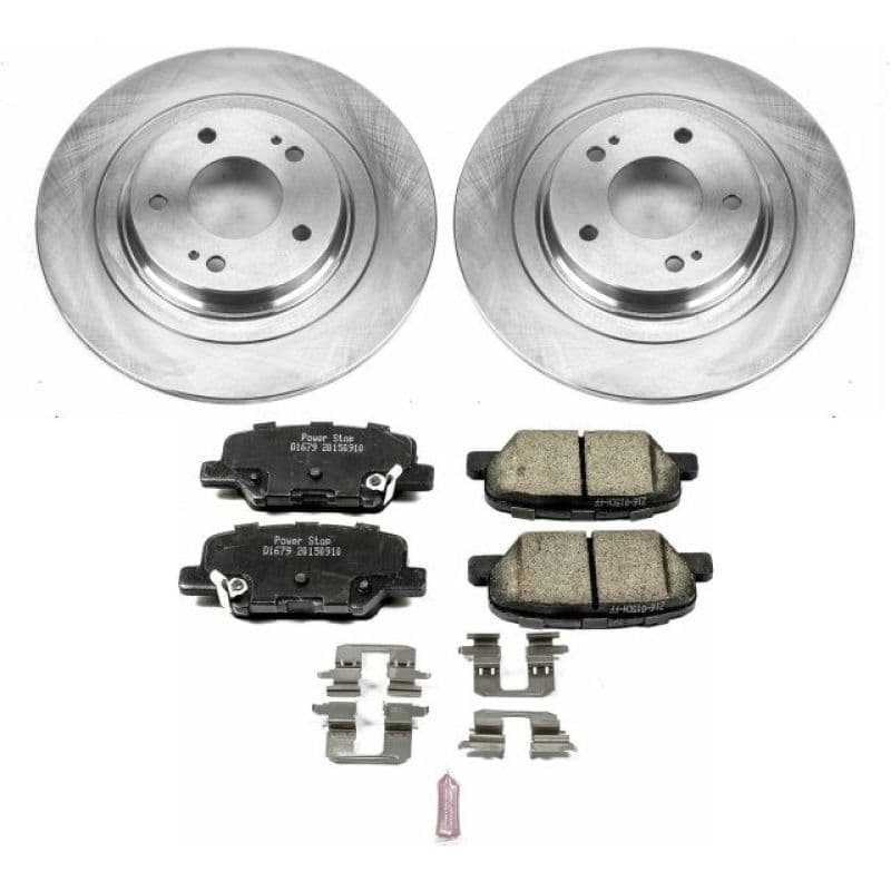 PowerStop Autospecialty Brake Kit with Z17 Ceramic Pads and Rotors