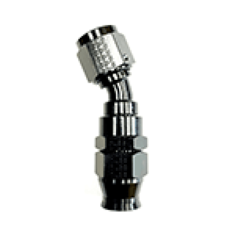 Fragola -10AN 30 Degree Hose End Black for PTFE Hose
