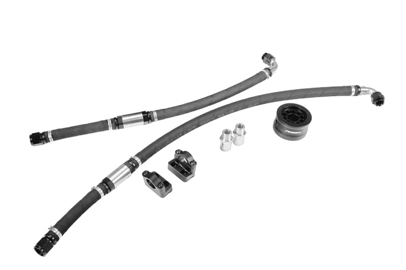 Perrin Performance Oil Cooler Relocation Kit for 15-25 Subaru WRX Top Mounted