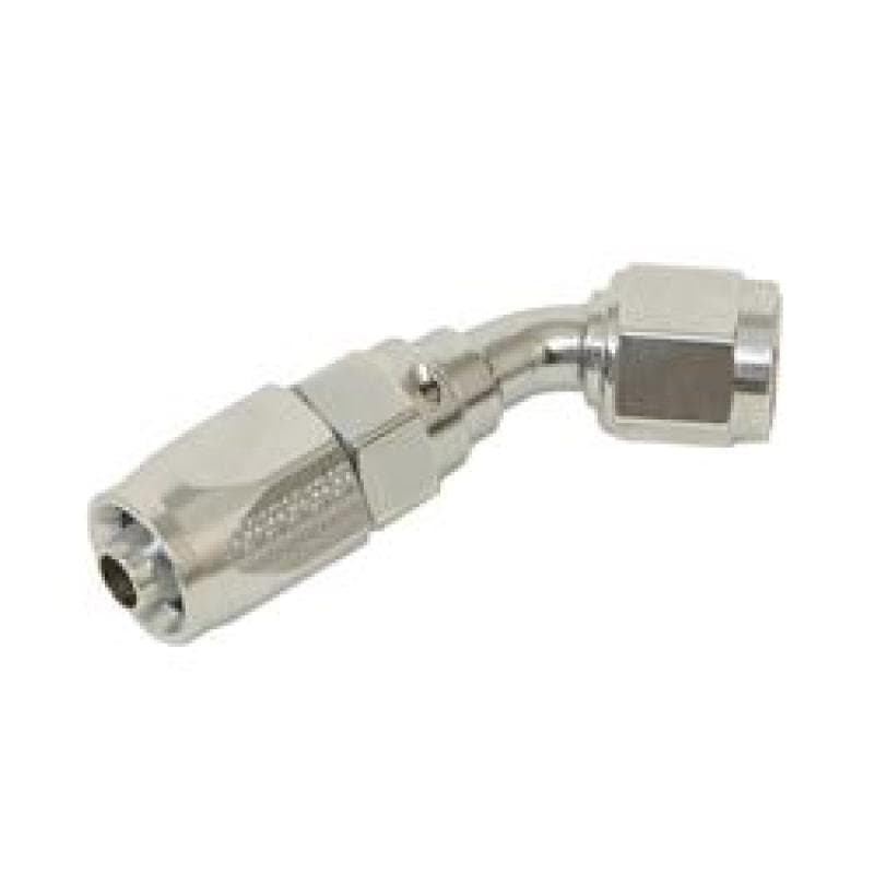 Fragola Pro-Flow Hose End for -6AN 45 Degree Chrome