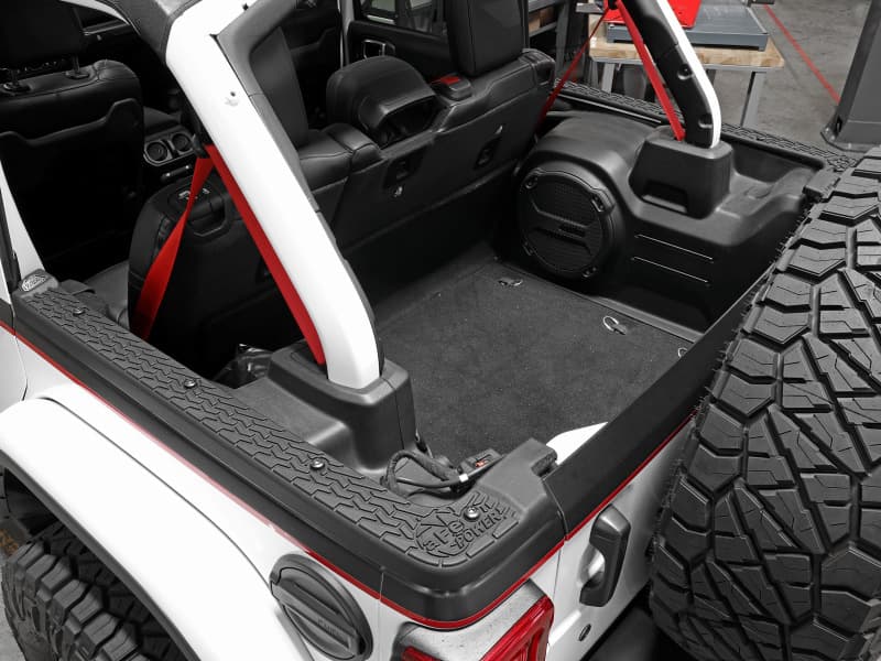 aFe Rail Covers for Jeep Wrangler JK Rugged Tire Tread Design Protective Panels - Image 5