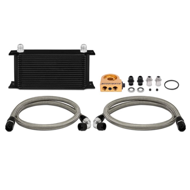 Mishimoto Oil Cooler Kit Universal 19-Row with Thermostatic Sandwich Plate - Image 4