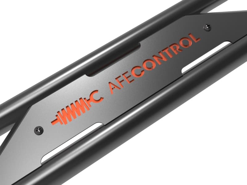 aFe CONTROL Front Suspension Strut Brace Dual-Tube Truss Design Gunmetal Gray - Image 2