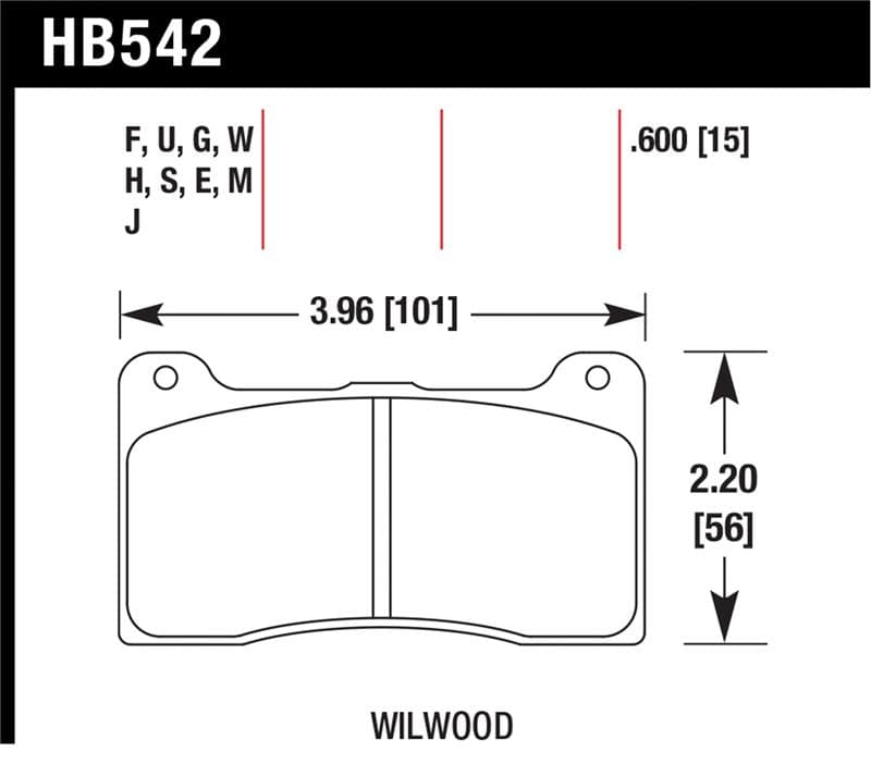 Hawk Performance DTC-60 Brake Pad Sets High Performance Street Compound