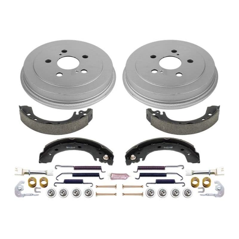 PowerStop Drum and Shoe Kit Stock Replacement Complete Brake Upgrade