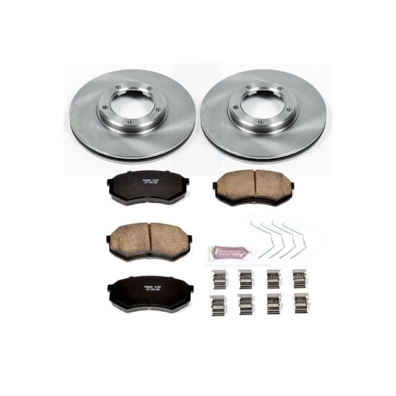 PowerStop Autospecialty Brake Kit with Z17 Ceramic Pads and Rotors