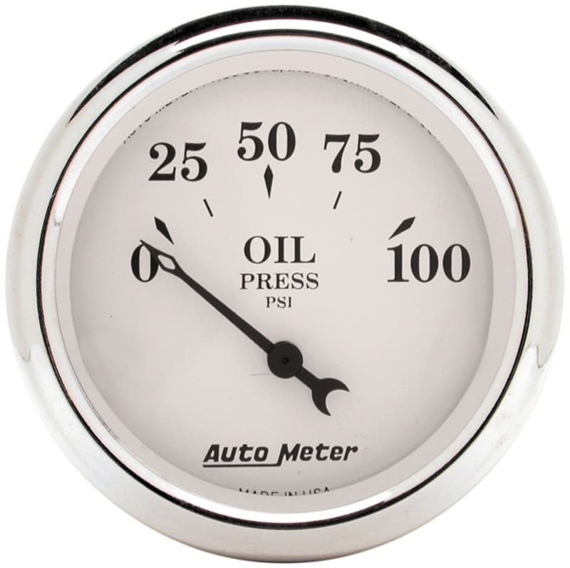 AutoMeter Oil Pressure Gauge Single Wire 1/8" NPT Sender Included - Image 2
