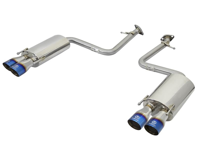 aFe Takeda Axle-Back Exhaust for Lexus RC200t/RC300 2" SS Dual Mufflers Quad ...