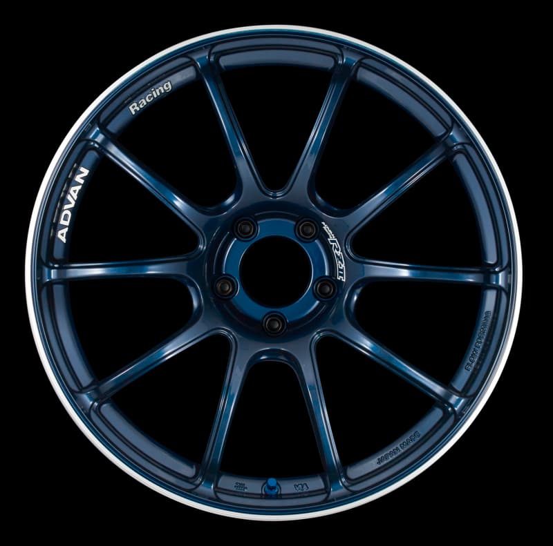 Advan RZII Wheel 17x9.0 +45 5x114.3 Racing Indigo Blue