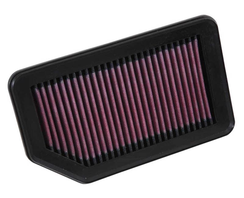 K&N Engineering Drop-In High-Flow Air Filter Reusable Washable