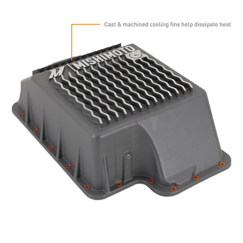 Mishimoto Aluminum Transmission Pan for Ford 7.3L 6.0L 6.4L Powerstroke with ... - Image 3