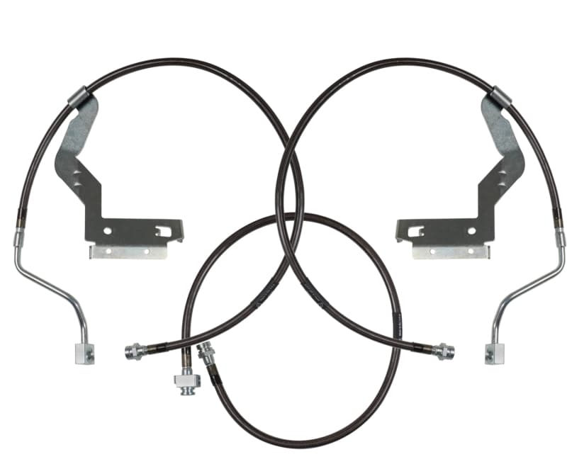 Carli Extended Brake Line Kit for Ford Lifted Trucks - Increased Wheel Travel
