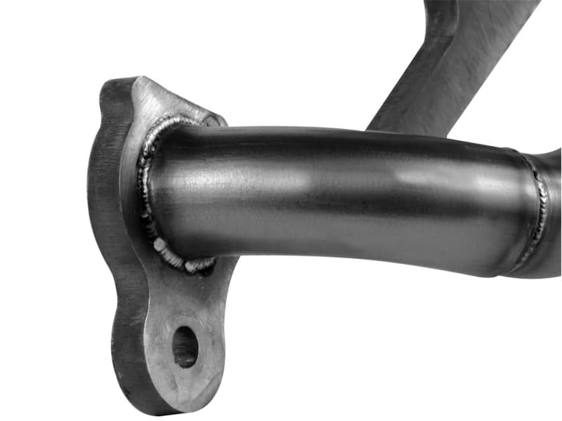 aFe Twisted Steel Performance Header 14-Gauge 409 Stainless Steel - Image 4
