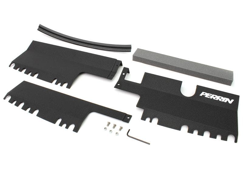 Perrin Performance Radiator Shroud for 15-21 Subaru WRX/STI Black - Image 5