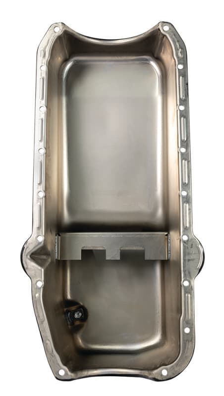 Moroso Oil Pan for Pre-80 Chevrolet Small Block 5qt 7.5in Steel Wet Sump - Image 3